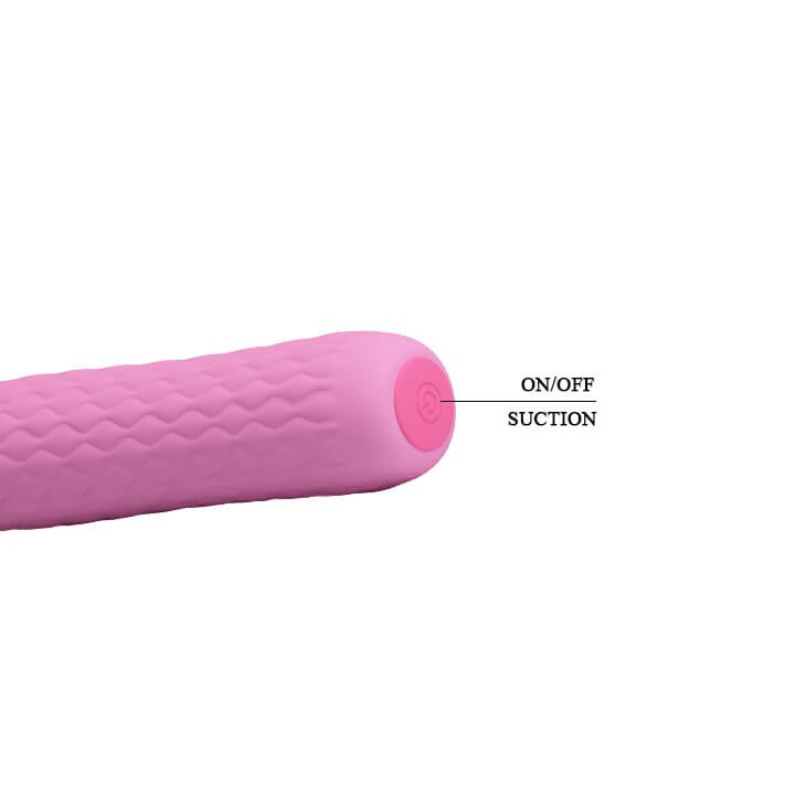 Wholesale 12-Function of Sucking USB Rechargeable Suction Vibrator