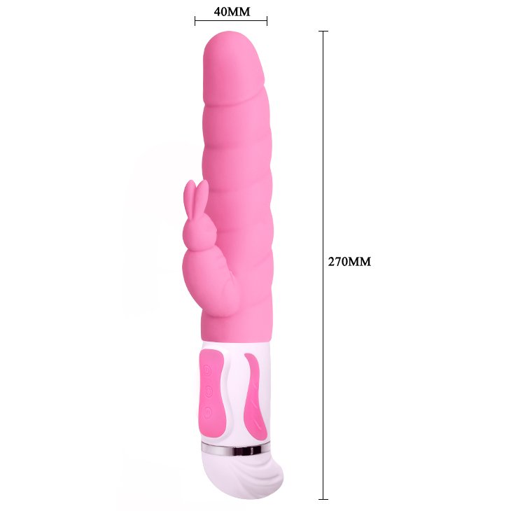 12 Speed Silicone Rabbit Vibrator Size