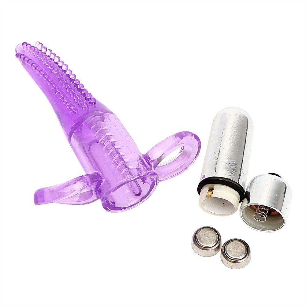 Oral Licking Vibrating Finger Clitoral Stimulator