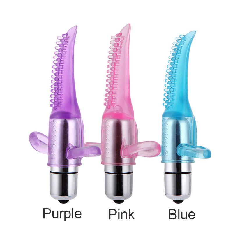 Oral Licking Vibrating Finger Clitoral Stimulator