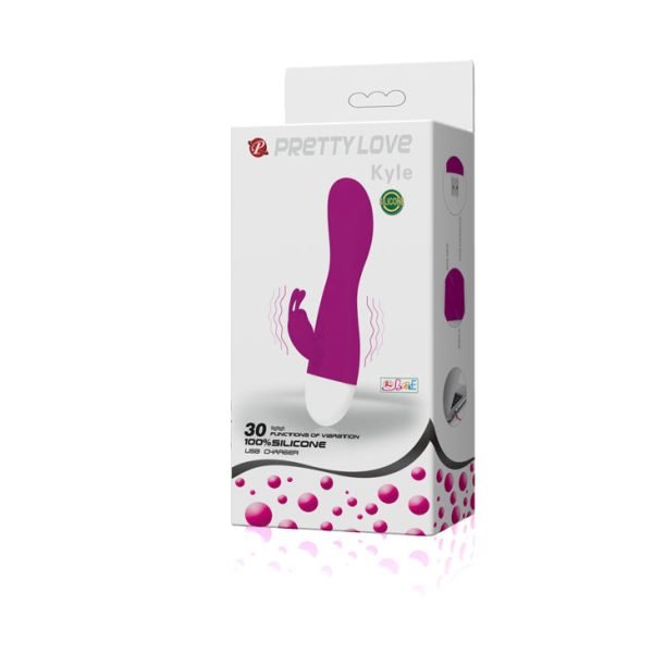 30 Speed USB Rechargeable Rabbit Vibrator