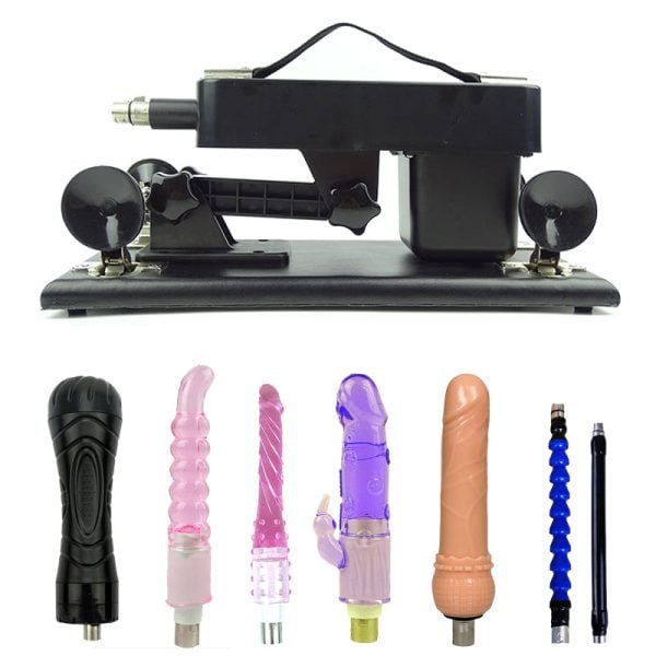 Extreme Black Sex Machine Set