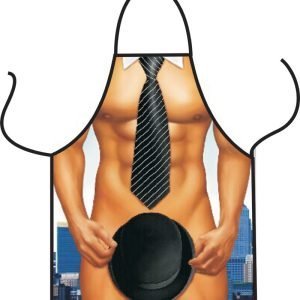 Muscular Man Apron Personality Couple Apron