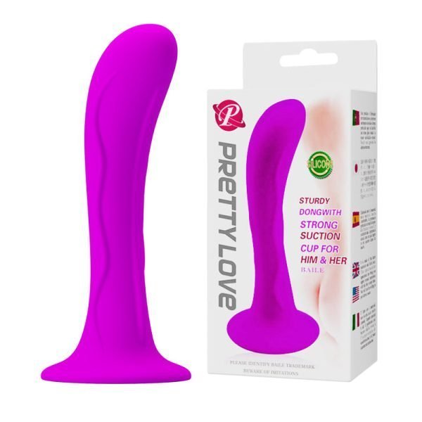 Suction Base Waterproof Anal Plug Dildo