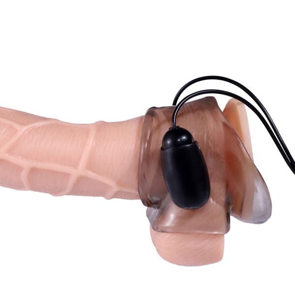 Vibrating Cock Ring Vibrator Penis Ring Penis Massage Trainer