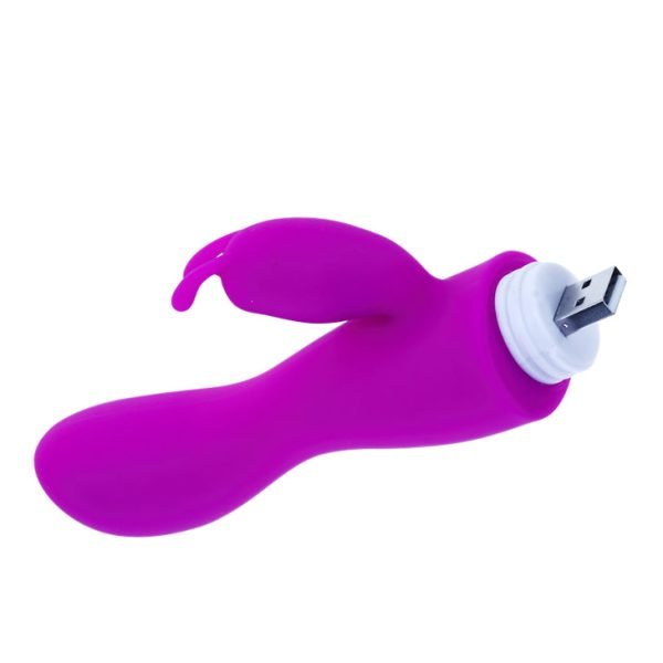 30 Speed USB Rechargeable Rabbit Vibrator