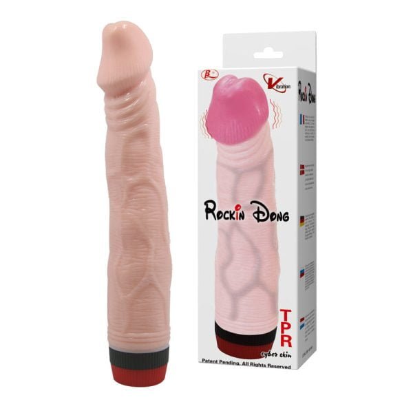 Large Vibrating Realistic Dildo